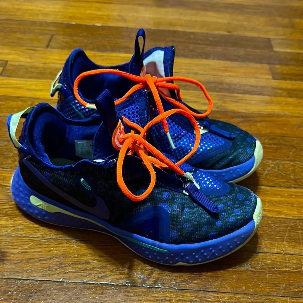 Nike Gatorade PG Paul George Athletic Shoes, Sz 7